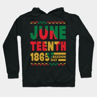 Juneteenth 1865 Freedom Day Celebrate Hoodie